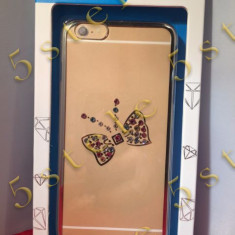 Husa Capac Astrum ROYAL BUTTERFLY Apple iPhone 6/6s Plus Gri