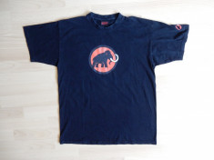 Tricou Mammut; marime L: 54 cm bust, 71 cm lungime, 49 cm intre umeri foto