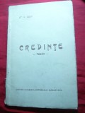 St.O.Iosif - Credinte - Poezii - Ed. interbelica Universala Alcalay, St. O. Iosif