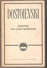 Dostoievski-Amintiri din casa mortilor foto