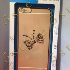 Husa Capac Astrum ROYAL BUTTERFLY Apple iPhone 6/6s Plus Gold