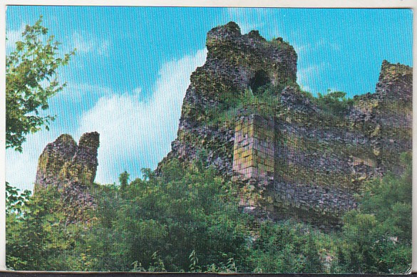bnk cp Targu Neamt - Ruinele cetatii Neamtului - necirculata