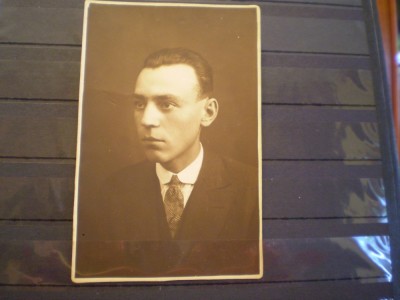 PORTRET DE BARBAT - 1927 BUCURESTI - CIRCULATA . foto