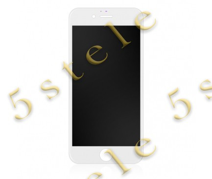 Display iPhone 6s plus alb / produs nou / ecran complet nou + folie sticla fata