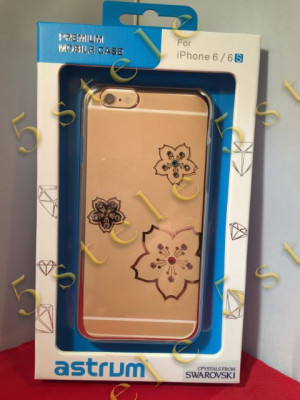 Husa Capac Astrum BLOSSOMING Apple iPhone 6/6s Gold foto