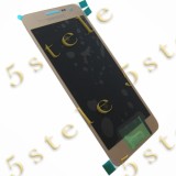 Display Samsung Galaxy A3 A300 2015 auriu ecran cu touchscreen original