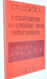 Ion Pavaloiu - rezolvarea ecuatiilor prin interpolare 1981