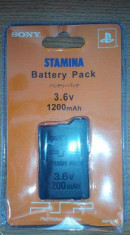 Baterie acumulator Sony PSP Portabil 2000 3000 ORIGINALA SIGILATA NOUA 1200mah foto