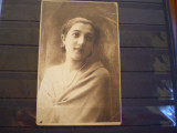 PORTRET DE DOMNISOARA - CARANSEBES - 1927 - CIRCULATA ., Fotografie