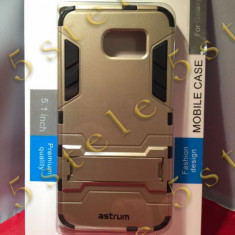 Husa Capac Astrum TC IRONMAN Samsung G920 Galaxy S6 Gold