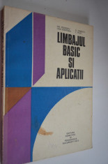 limbajul basic si aplicatii - 1978 foto