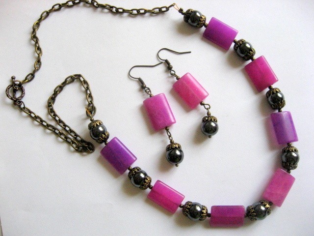 Set agate si hematit 27096 Set agate si hematit 27096