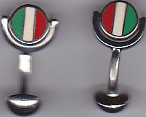 Butoane camasa steagul Italiei
