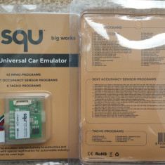 Emulator SQU auto universal - IMMO, Tacho, Senzor scaun, airbag, ESL, EZS