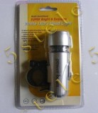 Lanterna Bicicleta 5 LED Prindere Ghidon, Fata/Spate, Plastic, 99x36mm, Baterii R3