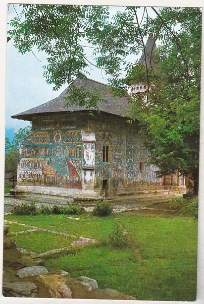bnk cp Biserica Voronet - Vedere - necirculata