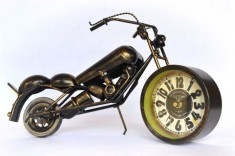 Ceas metalic motocicleta foto