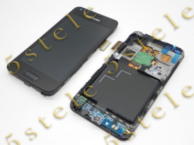 Display LCD+Touchscreen Samsung I9070 Galaxy S Negru Original SwapA foto