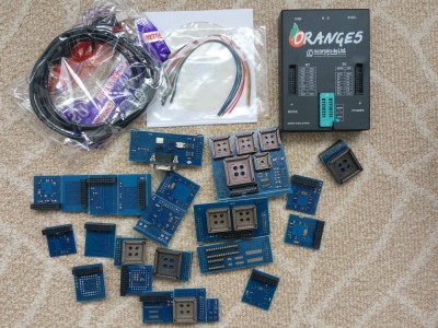 Programator OEM memorii auto Orange 5 orange5 Professional + set full adaptoare foto