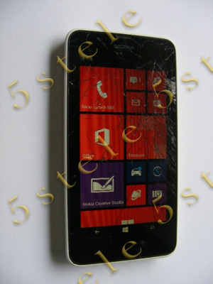 Telefon Nokia Lumia 630 (353038062921492) Alb Swap foto