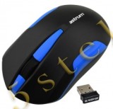 Mouse AERO 2.4G Wireless Negru/Albastru MW240 Astrum, Optica