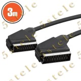 Cablu Euro - Scart (3m), Cabluri SCART