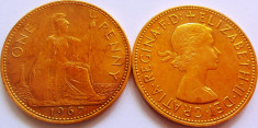 Moneda 1 Penny - ANGLIA, anul 1967 *cod 2760 foto