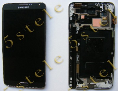 Display LCD cu touchscreen Samsung N9005 Negru Original Swap.B foto