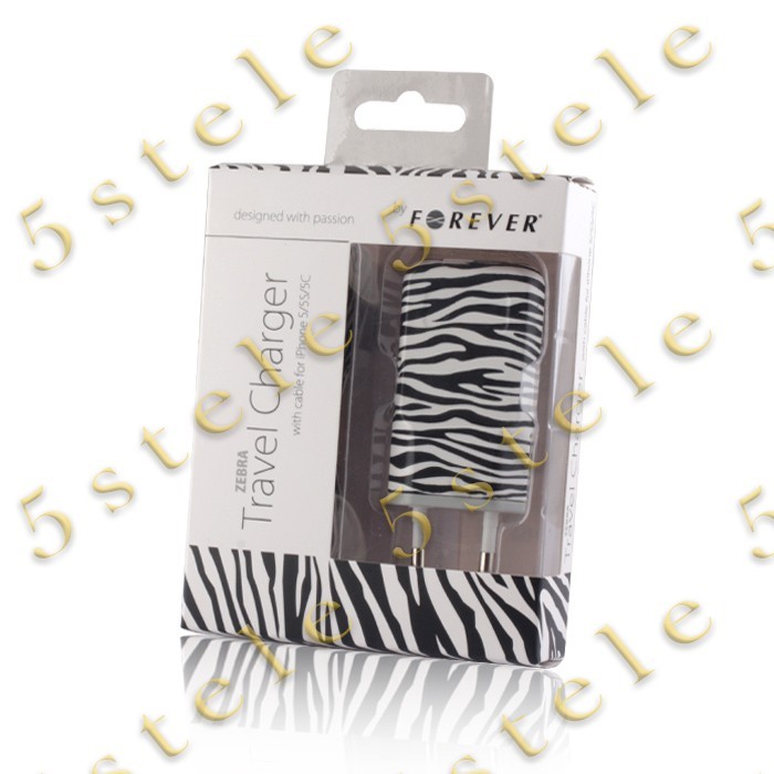 Incarcator Retea USB 1A Forever model - Zebra Blister