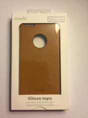 Protectie spate Moshi iGlaze Napa iPhone 6/6S Plus Maro foto