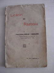 LICARIRI DIN RAZBOIU - NICOLAE I. RADULESCU,CCA 1920 foto