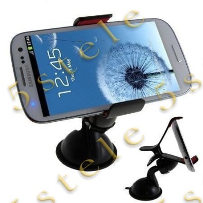 Suport Auto Universal 079-075 Negru Blister foto