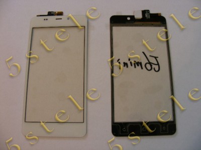 Geam cu touchscreen Allview X1 Soul Mini alb Original foto
