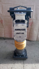 Compactor mai AMMANN AVS 68 in 4 timpi cu motor Honda gx100 foto