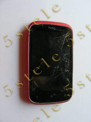 Telefon HTC Desire C (Touchscreen spart) Rosu Swap foto