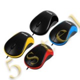 Mouse AERO USB MU100 Negru/Rosu Astrum, Optica