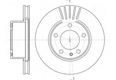 Disc frana BMW 5 limuzina 528 i - ROADHOUSE 6357.10 foto