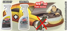 Pachet promotional Spray antirozatoare auto ZAG247 + Spray pentru indepartare miros rozatoare ZAG248 foto