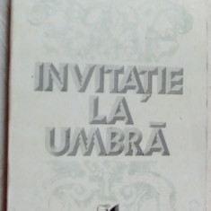 MARIETA NICOLAU - INVITATIE LA UMBRA (VERSURI editia princeps 1977/tiraj 610 ex]