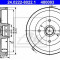 Tambur frana SUBARU IMPREZA limuzina 1.6 i AWD - ATE 24.0222-8023.1