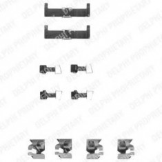 Set accesorii, placute frana TOYOTA STARLET 1.0 - DELPHI LX0063 foto