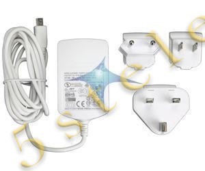 Incarcator Retea Blackberry ASY-07965 (Mini + MicroUSB) Alb Original