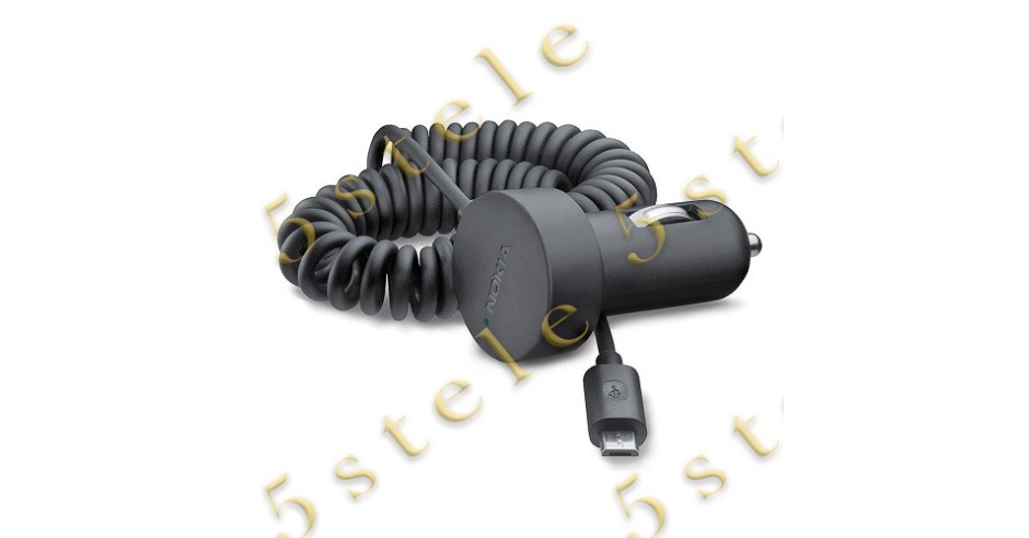 Caricabatterie Auto Micro USB Originale Nokia DC-17 1000mAh Per Lumia E Asha - 3