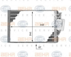 evaporator,aer conditionat MERCEDES-BENZ SLK 200 - HELLA 8FV 351 211-181 foto