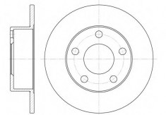 Disc frana AUDI A6 limuzina 1.8 T quattro - ROADHOUSE 6803.00 foto