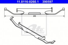 Arc, etrier frana BMW Z8 4.9 - ATE 11.8116-0260.1 foto