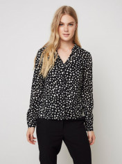 Bluza din vascoza - Vero Moda - art. 10167647 negru foto