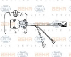 Reglaj, suflanta de interior MERCEDES-BENZ S-CLASS limuzina S 280 - HELLA 5HL 351 321-091 foto