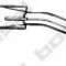 Toba esapamet intermediara SUBARU JUSTY 1000 - BOSAL 292-591