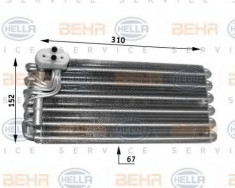 evaporator,aer conditionat PORSCHE 928 5.4 GTS - HELLA 8FV 351 210-781 foto